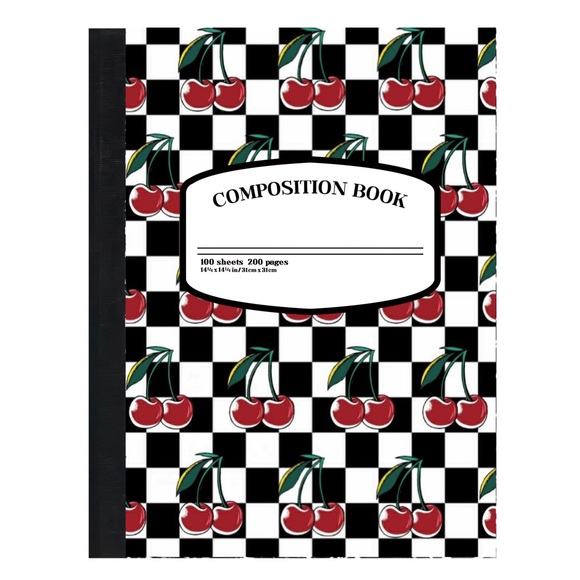 GLOSSY Composition Notebook - Picture 13 of 13